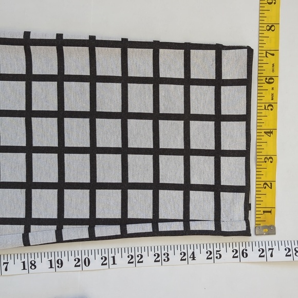 Monroe & Main Square Pleated Pull On Pants LARGE Black Gray Pockets - Picture 14 of 14